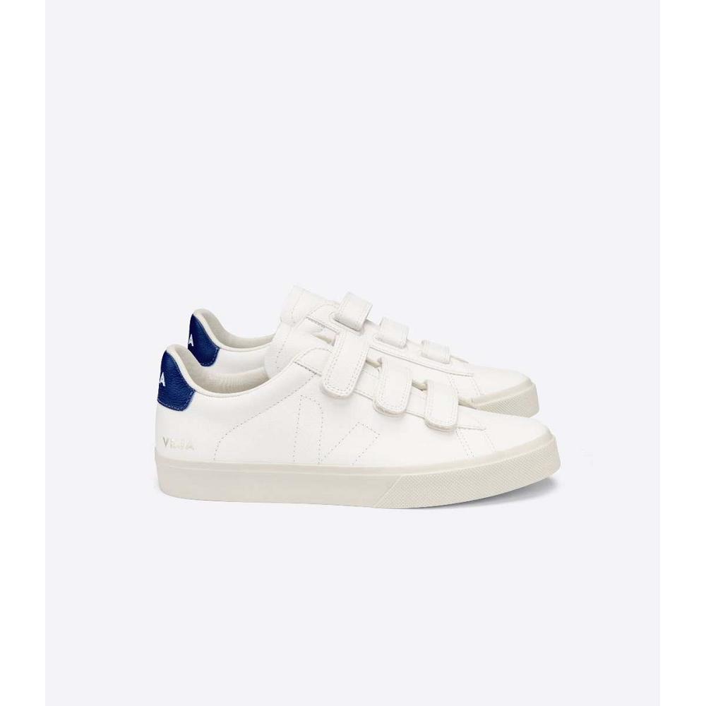 Veja RECIFE CHROMEFREE Tenisky Damske White/Blue | SK 625SGL